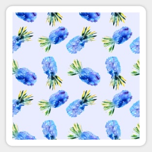 Blue pineapples Sticker